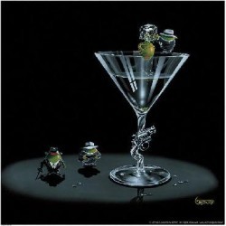 Gangster Martini by Michael Godard
